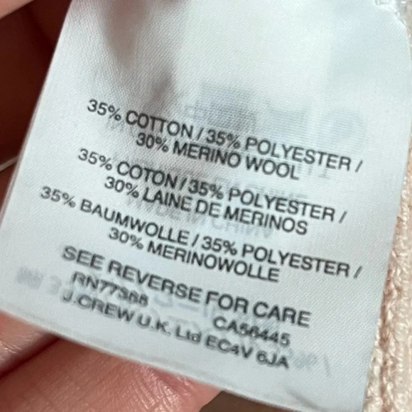 J. Crew • Baby Pink Pastel Sophie Blazer Coat Jacket Coatigan - Picture 7 of 9